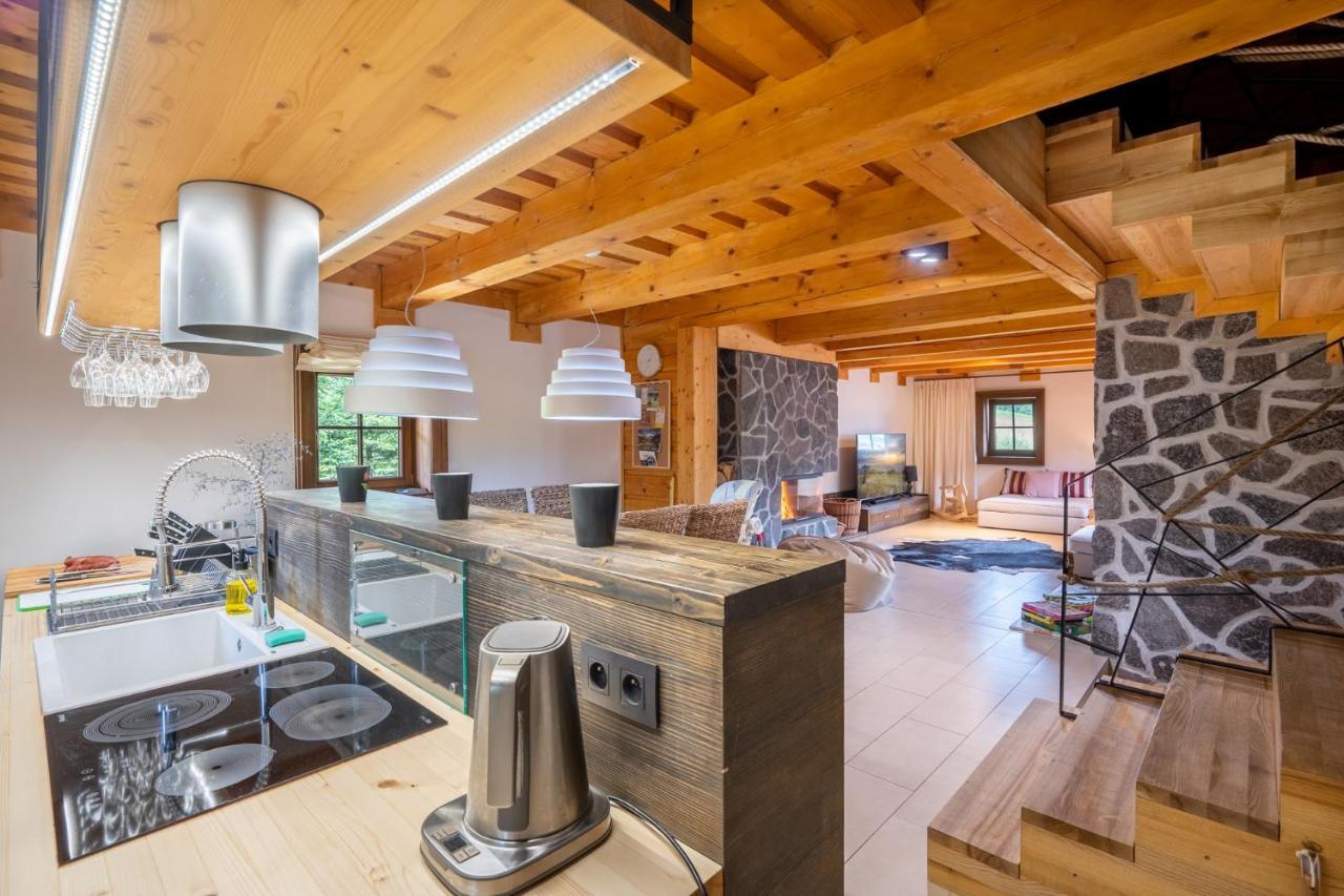 Wellness Drevenica Zuberec, 3 Apartmany, 2 Studia, Tatranske Stity Z Terasy エクステリア 写真