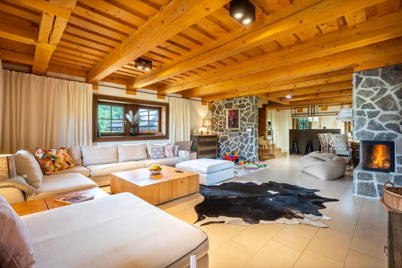 Wellness Drevenica Zuberec, 3 Apartmany, 2 Studia, Tatranske Stity Z Terasy エクステリア 写真