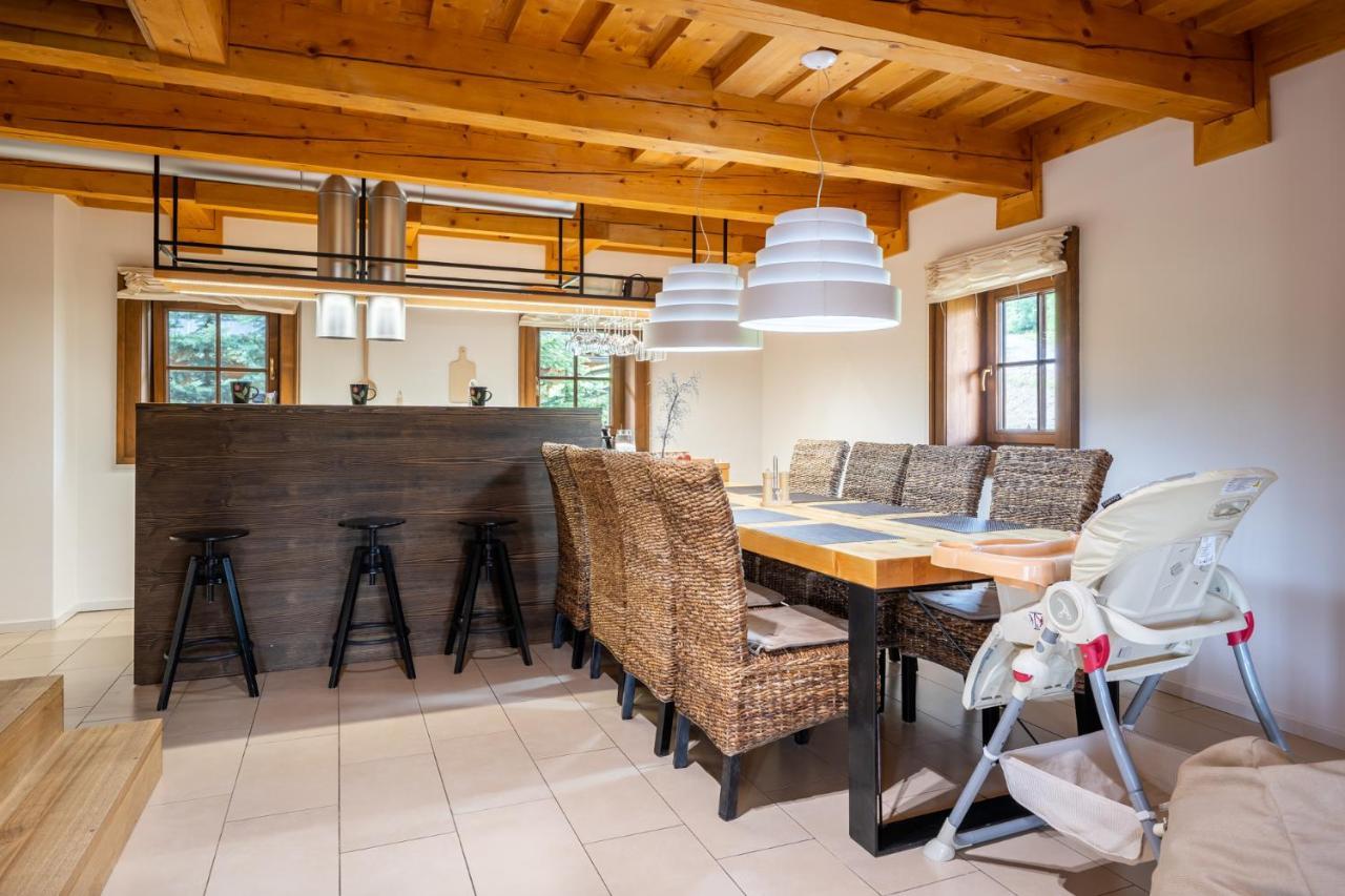 Wellness Drevenica Zuberec, 3 Apartmany, 2 Studia, Tatranske Stity Z Terasy エクステリア 写真