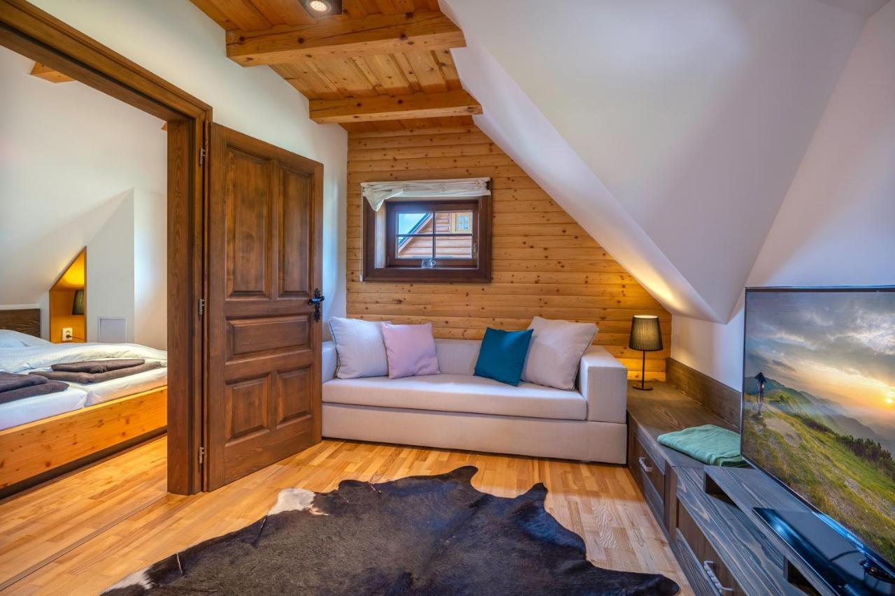 Wellness Drevenica Zuberec, 3 Apartmany, 2 Studia, Tatranske Stity Z Terasy エクステリア 写真