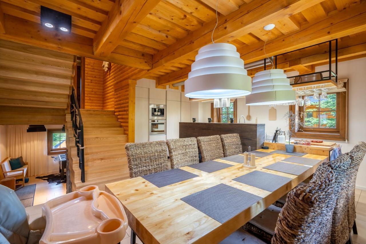 Wellness Drevenica Zuberec, 3 Apartmany, 2 Studia, Tatranske Stity Z Terasy エクステリア 写真