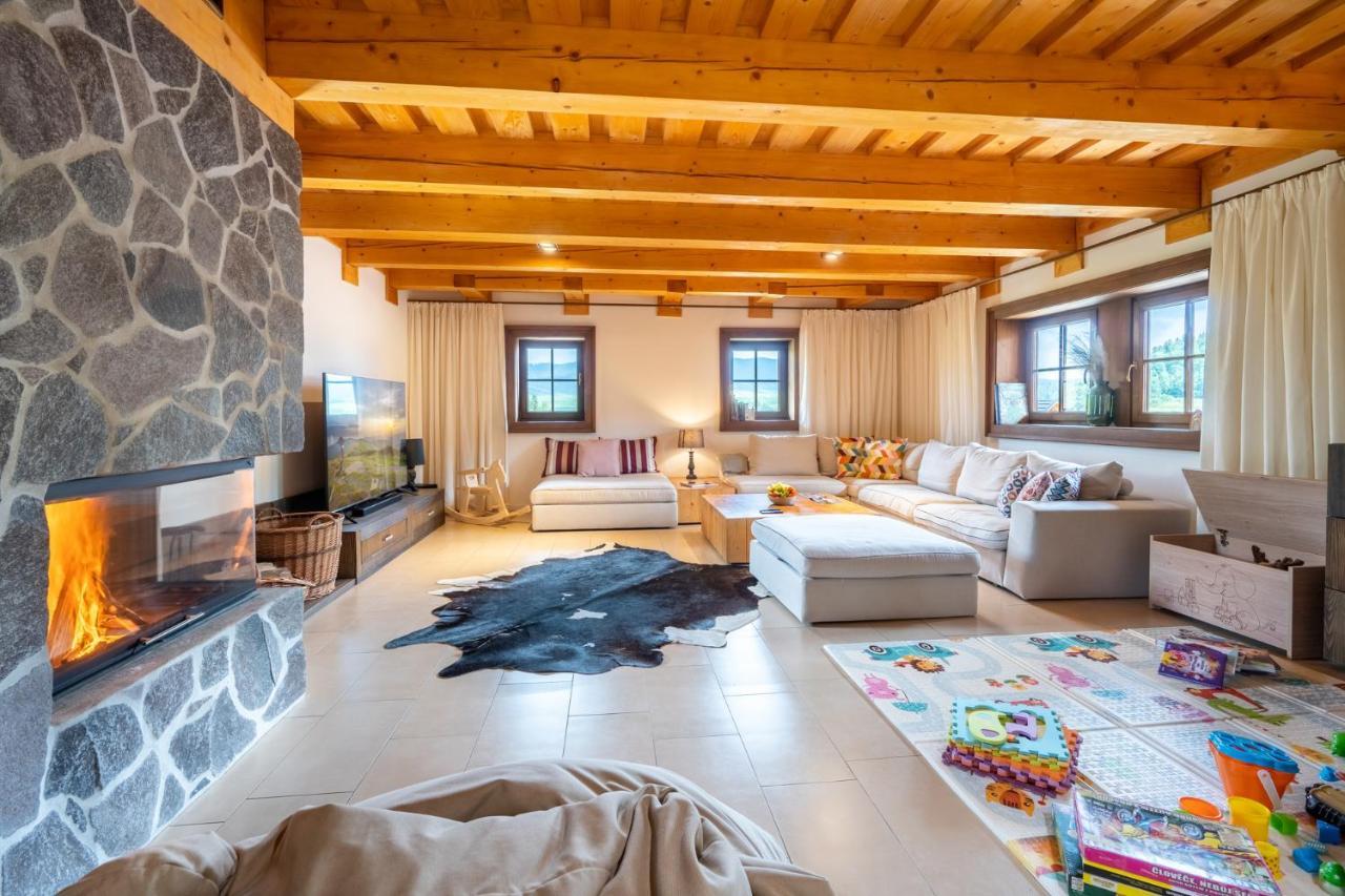 Wellness Drevenica Zuberec, 3 Apartmany, 2 Studia, Tatranske Stity Z Terasy エクステリア 写真