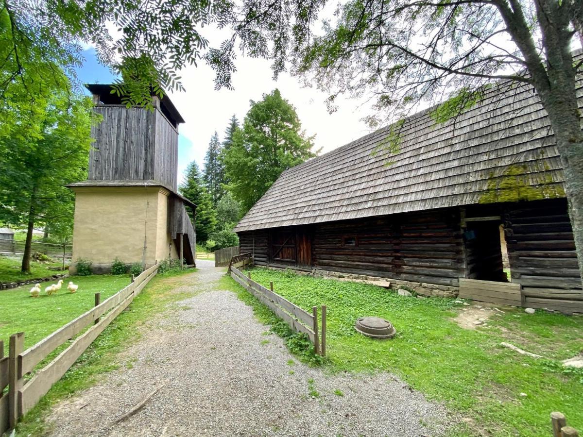 Wellness Drevenica Zuberec, 3 Apartmany, 2 Studia, Tatranske Stity Z Terasy エクステリア 写真